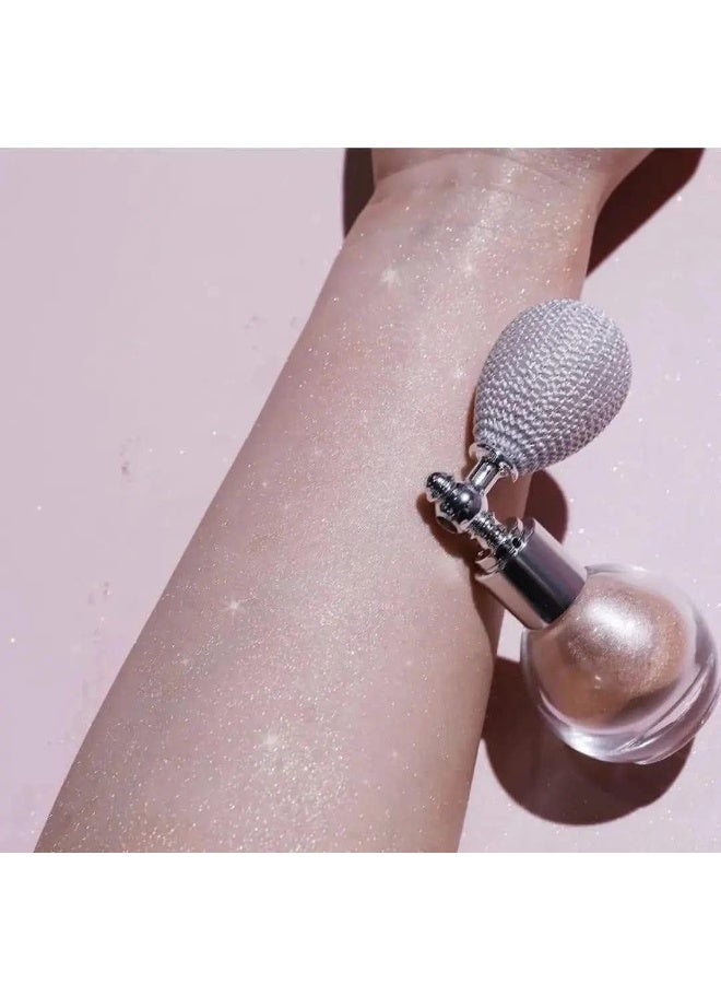 Silver Body Glitter Spray, Glitter Spray for Hair and Body, Hair and Body Glitter Spray, Shiny Body Glitter Spray, Glitter Spray for Clothes - Image 2